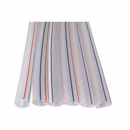 PVC Flexible Braided Reinforced Fiber Nylon Water Pipe Hose