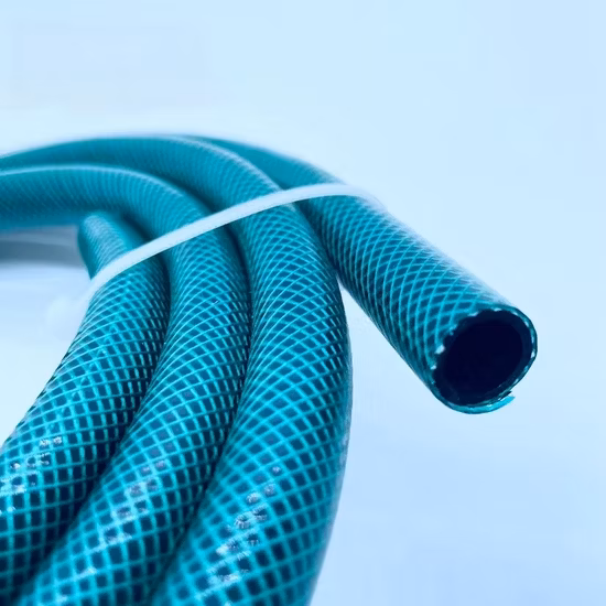 PVC Flexible Braided Reinforced Fiber Nylon Water Pipe Hose
