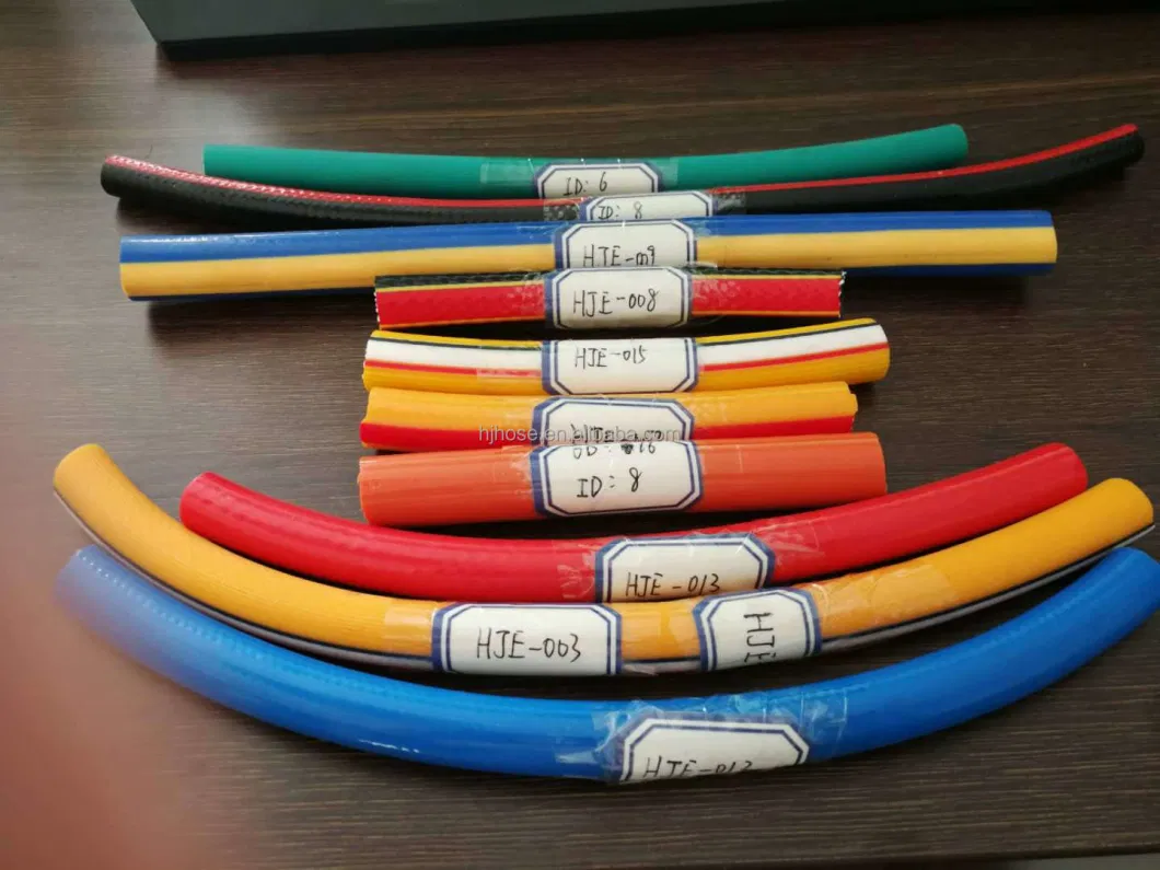 Orange Color PVC LPG Gas Hose 8mm 8.5mm 9mm 9.5mm 14mm 14.5mm 17mm