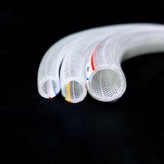 PVC Flexible Braided Reinforced Fiber Nylon Water Pipe Hose