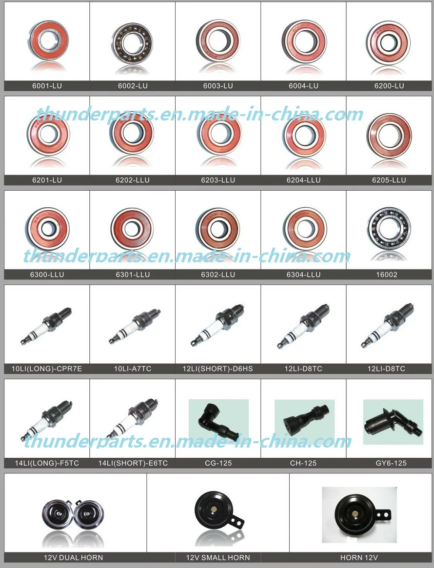 Quality Parts for Motorcycles/Scooters/Tricycles From 50cc to 250cc for Latin America and Africa