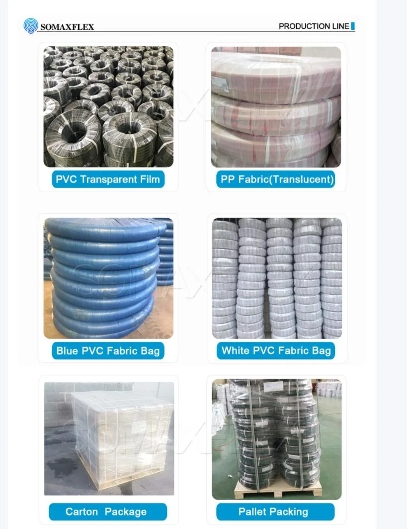 Wholesale Price Spiral Corrugated Water Pump 2\3\4\6\8 Inch Flexible Plastic Suction Discharge Hose PVC Suction Hose