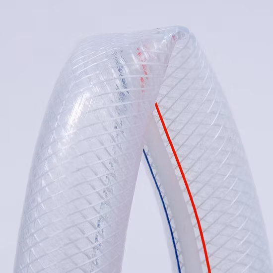 PVC Flexible Braided Reinforced Fiber Nylon Water Pipe Hose